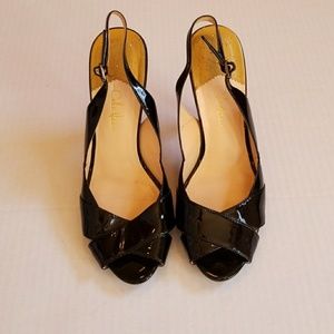 Cole Haan Nike Air peep toe pumps